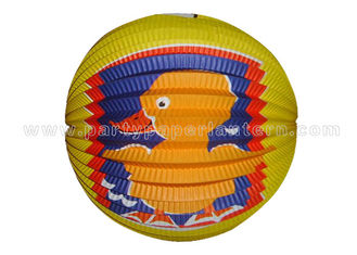 China Animal Printed Accordion Paper Lantern Round supplier