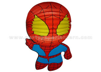 China Cartoon Figure Animal Paper Lanterns Collapsible for Kids , Fun Project supplier