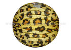 Leopard Printed Decorative Accordion Paper Lanterns Round For Wedding Centerpieces