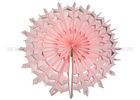 China Snowflake Round Paper Honeycomb Balls factory