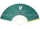 China Custom Printed Japanese folding fan , hand held paper fans for weddings factory