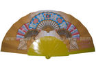 China Stylist Design Printed Personalized Wedding Favors Hand Fans Rustic And Luxury factory