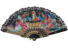 China Spainish Style Design Printed Lace Hand Fans For Promotion , Gift , Souvenirs Special factory