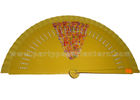 China Hollowed-out Ribs Of Decorative Wooden Hand Fan Party Favorite , Wedding / Party Hand Fan factory