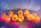China Lovely Paper Lantern String Lights Pumpkin Lantern For Party , Halloween Decoration factory