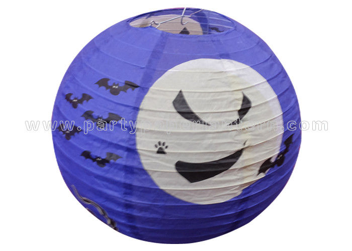 Entertaining Hanging Paper Lanterns Outdoor / Indoor Festival Decoration