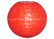 Orange Glitter Round Paper Lanterns , Lighted Paper Lanterns For Weddings , Parties supplier