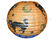 Animal Printed 4 Inch 6 Inch 18 Inch Paper Lanterns Round Shaped For Halloween Decoration supplier
