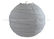 Crisscross Ribbing Round Paper Lanterns With Lights For Wedding  Decoration supplier