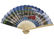 Multi Color Printed Bamboo Paper Fans Hand Held Paper Elegant and Luxury supplier