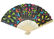 Unique Design Printed Bamboo Paper Fans For Promotion , Gifts , Souvenir Artistical supplier