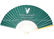 Custom Printed Japanese folding fan , hand held paper fans for weddings supplier
