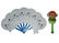 Cartoon Animal / Fruit  Printed PP Hand Fans supplier