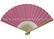 Pink Paper Fans / Gift , Premium Wedding Paper Fan Party Decoration supplier