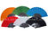 Single Color Printed Fabric Hand Fan , White / Yellow / Red / Blue Hand Fan Fabric supplier