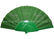 Decorative TC Fabric Hand Fan With Logo Printed For Parties And Weddings supplier