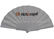 Novelty Fabric Folding Hand Fan For Wedding Favors Personalized Custom Printed supplier