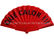 Simple Design Printed Fabric Hand Fan 8 Inch 9 Inch 12 Inch Customized supplier