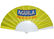 Birthday Celebrations / Holiday Parties Hand Held Fabric Fans Decorative supplier