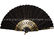 Elegant Black Lace Hand Fans supplier