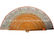 Hollowed-out Ribs Of Green Red wooden Hand Held Fan , Personalized Wedding Favor Fan supplier