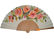 Transfer Printing Wooden Hand Fans For Promotion , Gift , Souvenirs Aesthetical supplier