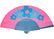 Parties and weddings folding Wooden Hand Fans with Transfer Printing supplier