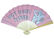 Unique Design Printed Paper Folding Fans For Promotion , Gifts , Souvenir Stylish supplier