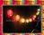 China Outdoor Paper Lantern String Lights Home Decoration , colored lantern string lights exporter